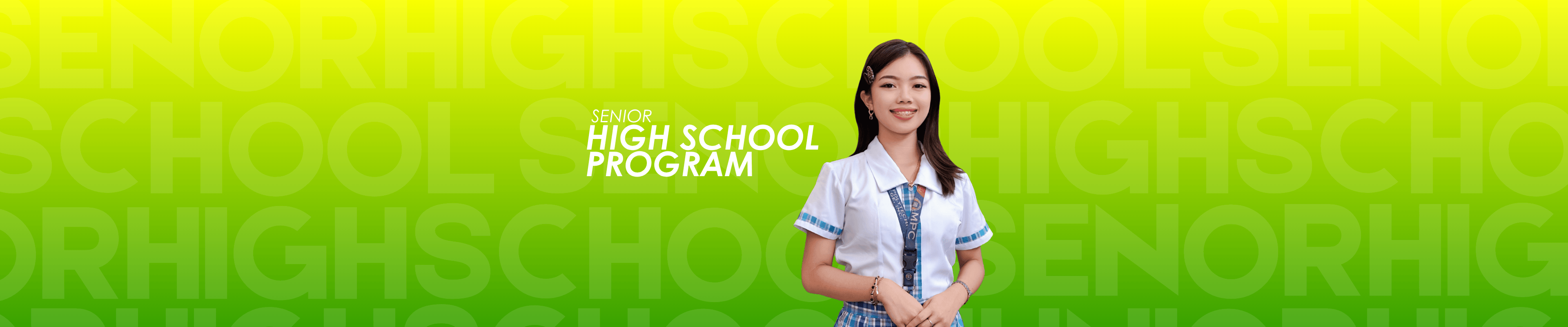 High School Program Banner