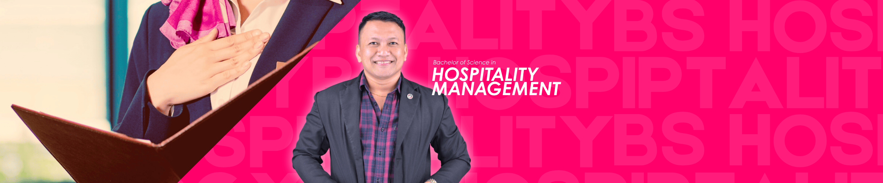 Bachelor of Science in Hospitality Management Banner